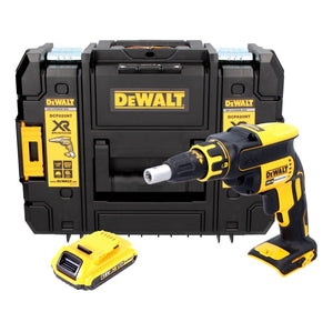 DeWalt DCF 620 NT Akku Trockenbauschrauber 18 V 30 Nm Brushless + 1x Akku 2,0 Ah + TSTAK - ohne Ladegerät