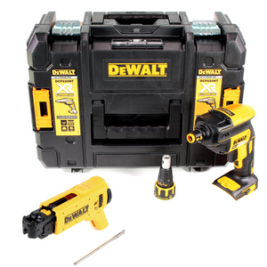 DeWalt DCF 620 NT Akku Trockenbauschrauber 18V 1/4" Brushless + TSTAK + Magazinvorsatz - ohne Akku, ohne Ladegerät