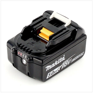 Makita BL 1850 B Li-Ion Akku 18V 5,0 Ah ( 197280-8 / 632f15-1 ) mit LED Anzeige - Nachfolger von 196672-8
