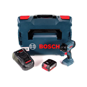 Bosch GDR 18V-160 Akku Drehschlagschrauber 18V 160Nm + 1x Akku 3,0Ah + Ladegerät + L-Boxx