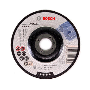 Bosch Trennscheiben für Metall - 125 x 22,23 mm, gekröpft - 25 Stück ( 2608600221 )