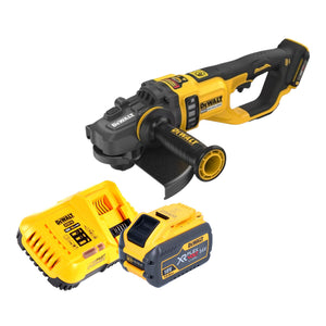 DeWalt DCG 460 Y1 Akku Winkelschleifer 54 V 230 mm + 1x Akku 12,0 Ah + Ladegerät