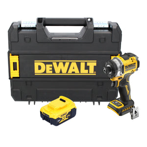DeWalt DCF 860 NT Akku Schlagschrauber 18 V 282 Nm 1/4" Brushless + 1x Akku 5,0 Ah + TSTAK - ohne Ladegerät