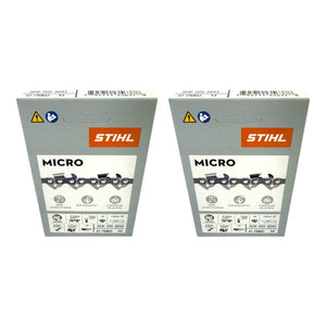 STIHL Picco Micro Mini 3 Sägekette 30 cm 3/8" P 1,1 mm 44 TG 2 Stk. ( 2x 36100000044 )