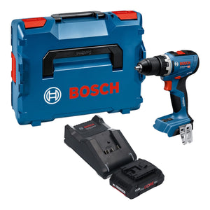 Bosch GSR 18V-65 Professional Akku Bohrschrauber 18 V 63 Nm Brushless + 1x ProCORE Akku 4,0 Ah + Ladegerät + L-Boxx