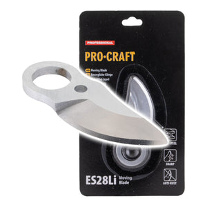 Procraft ES28Li Moving Blade Ersatz Oberklinge für Akku Astscheren ES25Li / ES28Li