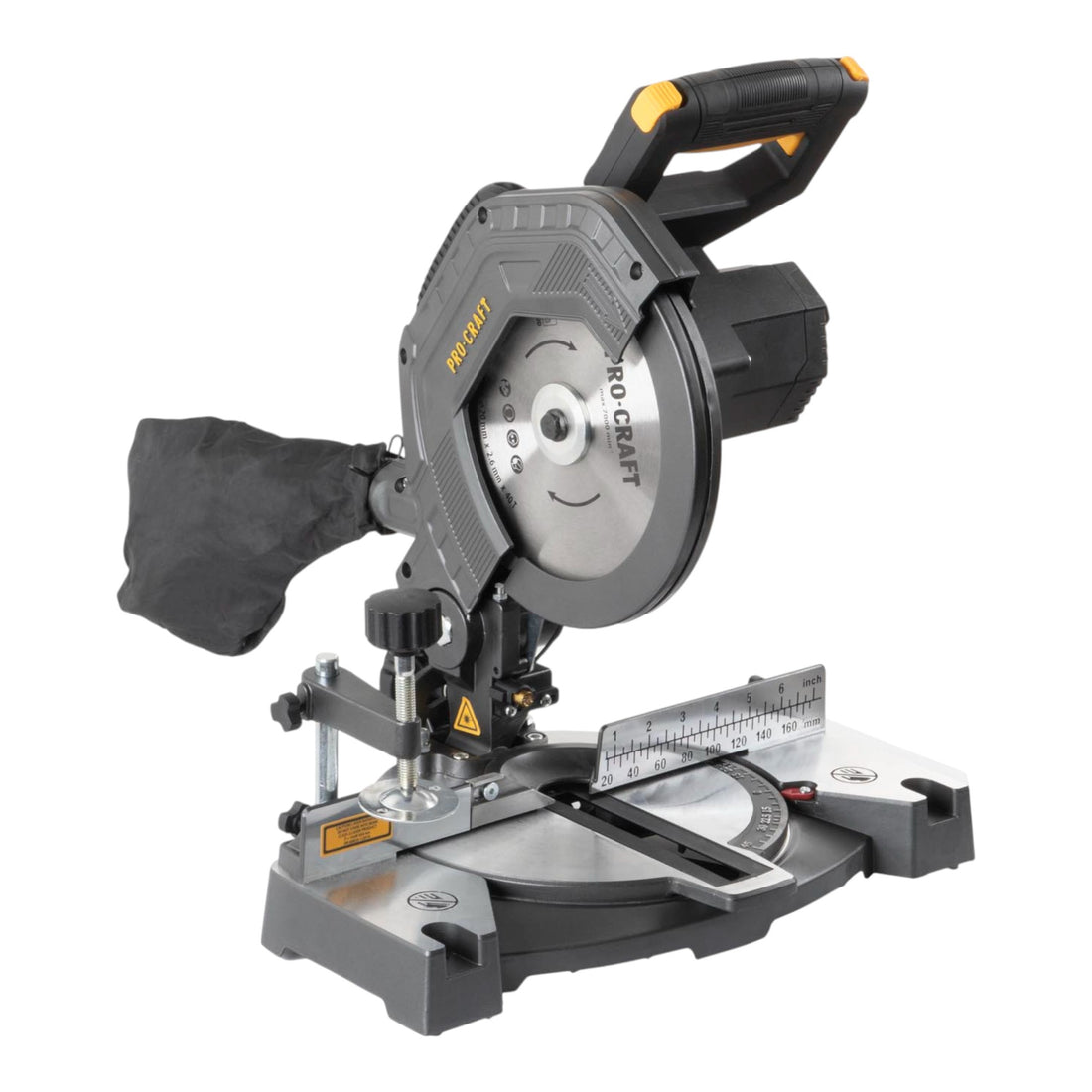Procraft PGS20bb Akku Kappsäge 20 V 210 mm Brushless + 2x Akku 4,0 Ah + Ladegerät