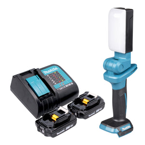 Makita DML 816 SAX Akku Arbeitsleuchte 18 V 500 lm LED + 2x Akku 2,0 Ah + Ladegerät