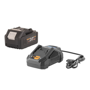 Procraft Starter Set 20 V 20/4A Schnell Ladegerät + 1x 20/4 Akku 4,0 Ah