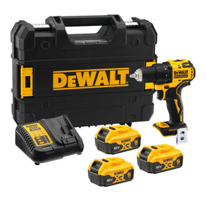 DeWalt DCD 708 P3T Akku Bohrschrauber 18 V 65 Nm Brushless + 3x Akku 5,0 Ah + Ladegerät + TSTAK