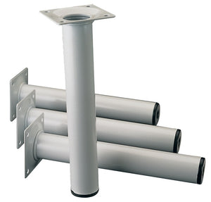 ALFER ELEMENT SYSTEM Möbelfuß weiß 30 mm Höhe 200 mm 4 Stück ( 3000271271 )
