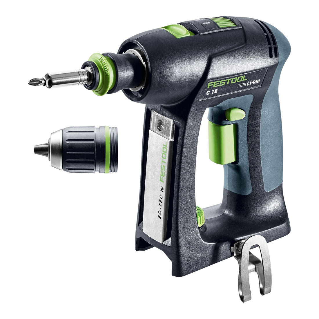 Festool C 18-Basic Akku Bohrschrauber 18 V 45 Nm Brushless + 1x Akku 4,0 Ah + Systainer - ohne Ladegerät