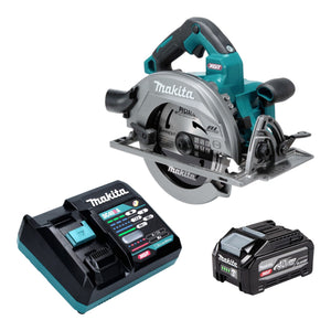 Makita HS 003 GU101 Akku Handkreissäge 40 V max. 190 mm Brushless + 1x Akku 4,0 Ah + Ladegerät