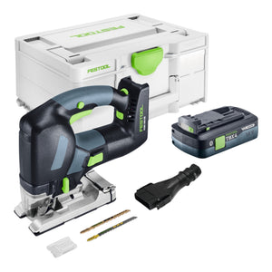 Festool PSBC 500 EB-Basic Akku Pendelstichsäge 18 V 120 mm + 1x Akku 4,0 Ah + Systainer - ohne Ladegerät