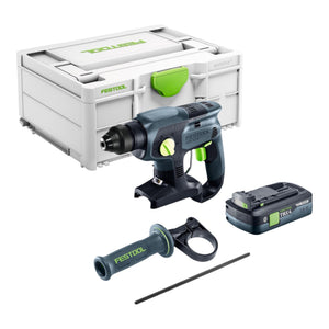 Festool KHC-S 18-Basic Akku Kombihammer 18 V 1,7 J SDS plus + 1x Akku 4,0 Ah + Systainer - ohne Ladegerät