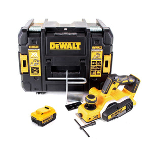 DeWalt DCP 580 NT Akku Hobel 18V 82mm + 1x Akku 4,0Ah + TSTAK - ohne Ladegerät