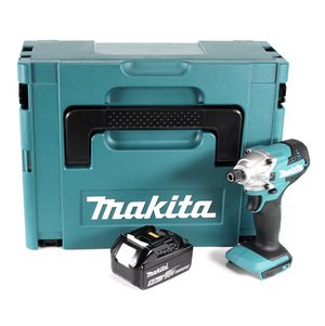Makita DTD 156 T1J Akku Schlagschrauber 18V 155Nm + 1x Akku 5,0Ah + Makpac - ohne Ladegerät
