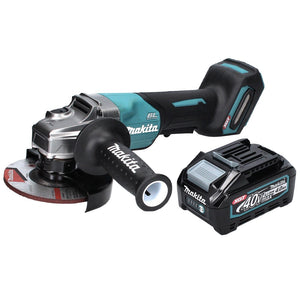 Makita GA 016 GM1 Akku Winkelschleifer 40 V max. 125 mm Brushless XGT + 1x Akku 4,0 Ah - ohne Ladegerät