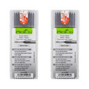 Pica DRY Ersatzminen Graphit Set Wasserlöslich Multi Use 20 tlg. ( 2x 4030 )