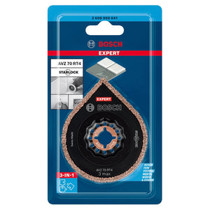 Bosch EXPERT 3 Max AVZ 70 RT4 Mörtelentferner Starlock 87 x 70 mm 1 Stk. ( 2608900041 ) für Mörtel Carbide - Nachfolger von 2608661757