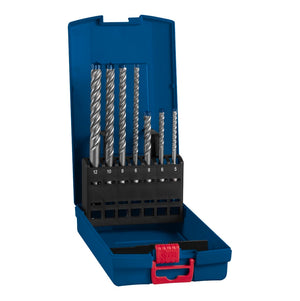 Bosch EXPERT SDS Plus-7X Hammerbohrer Set 5 - 12 mm 7 tlg. ( 2608900195 ) für Beton / Stein - Nachfolger von 2607017502
