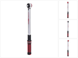 KS TOOLS 1/2" ERGOTORQUEprecision Drehmomentschlüssel 40-200 Nm mit Quick-Lock Drehknopf-Umsteck-Ratschenkopf ( 516.6042 )