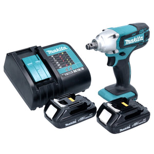 Makita DTW 190 SY Akku Schlagschrauber 18 V 1/2" 190 Nm + 2x Akku 1,3 Ah + Ladegerät
