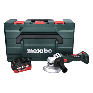 Metabo W 18 LT BL 11-125 Akku Winkelschleifer 18 V 125 mm Brushless + 1x Akku 5,5 Ah + metaBOX - ohne Ladegerät