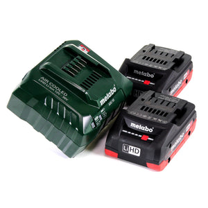 Metabo Akku Basis Set 18V mit 2x Akku LiHD 4,0Ah + Ladegerät ASC 55 ( 685163000 )