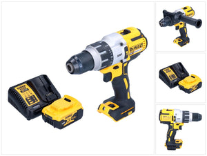 DeWalt DCD 996 P1 Akku Schlagbohrschrauber 18 V 95 Nm Brushless + 1x Akku 5,0 Ah + Ladegerät