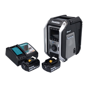 Makita DMR 114 RMB Akku Radio 12 V - 18 V Bluetooth IP65 + 2x Akku 4,0 Ah + Ladegerät