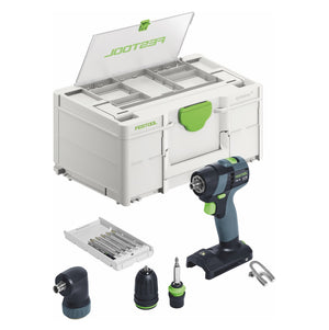 Festool TXS 18-Basic-Set Akku Bohrschrauber 18 V 40 Nm Brushless ( 577335 ) + Systainer - ohne Akku, ohne Ladegerät
