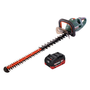 Metabo HS 18 LTX BL 75 Akku Heckenschere 18 V 75 cm Brushless + 1x Akku 8,0 Ah - ohne Ladegerät
