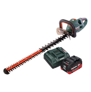 Metabo HS 18 LTX BL 75 Akku Heckenschere 18 V 75 cm Brushless + 1x Akku 10,0 Ah + Ladegerät