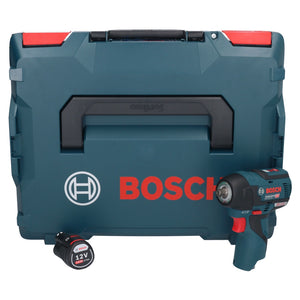 Bosch GDS 12V-115 Professional Akku Drehschlagschrauber 12 V 115 Nm 3/8" Brushless + 1x Akku 2,0 Ah + L-Boxx - ohne Ladegerät