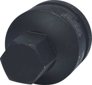 KS TOOLS 1" Kraft-Bit-Stecknuss Innensechskant, kurz, 27 mm ( 450.0485 )