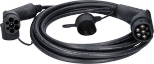 KS TOOLS efuturo Ladekabel gerade, Typ 2 auf Typ 2 Stecker, 3 Phasen, bis zu 11 kW, 16 A, 400 V, Mode 3, 8 Meter ( 117.7175 )