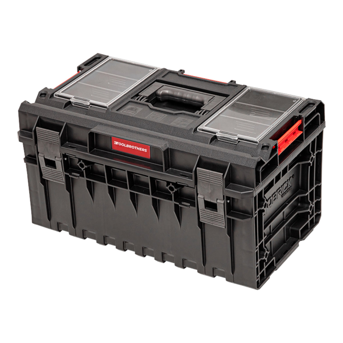 Toolbrothers RHINO XXL Werkzeugkoffer ECO Comfort+ Höhe L 38 l IP66 mit herausnehmbaren Trennwänden