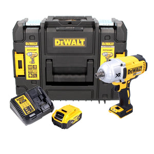DeWalt DCF 899 P1 Akku Schlagschrauber 18 V 950 Nm 1/2" Brushless + 1x Akku 5,0 Ah + Ladegerät + TSTAK
