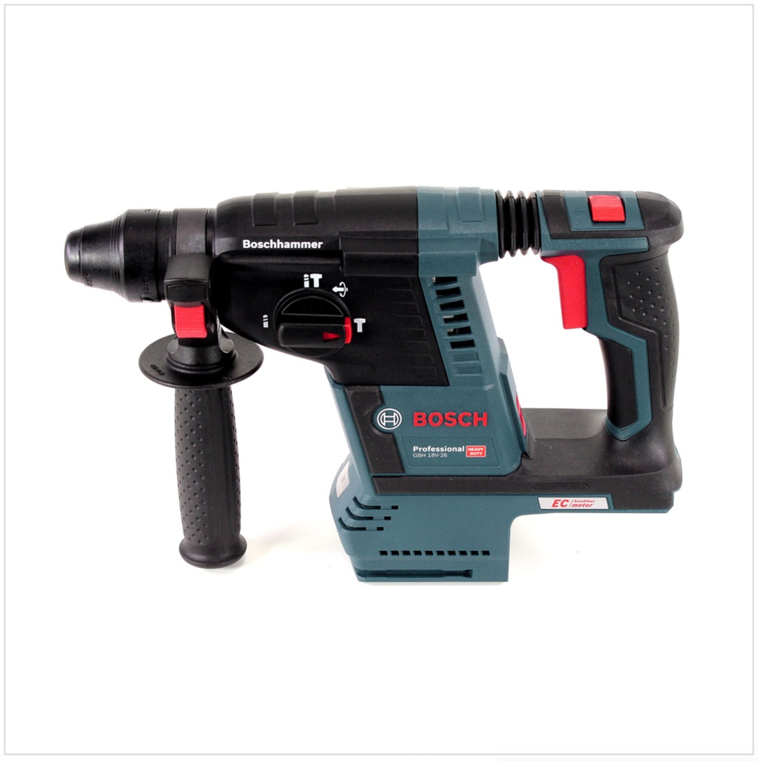Bosch GBH 18 V-26 Akku Bohrhammer Professional SDS-Plus + GDE 18V-16 Staubabsaugung + L-Boxx - ohne Akku, ohne Ladegerät