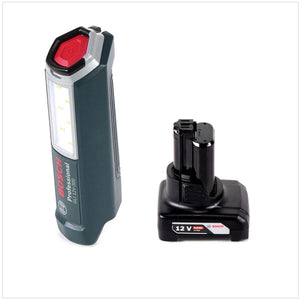 Bosch Professional GLI 12V-300 Akku Lampe + 1x GBA 12V 4,0 Ah Akku - ohne Ladegerät
