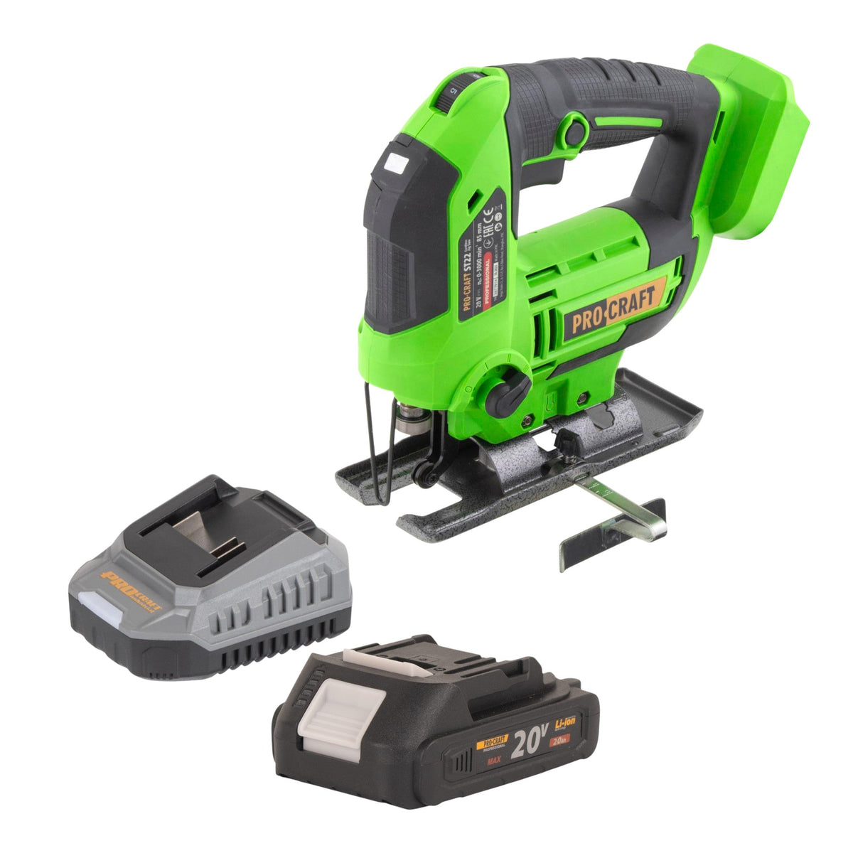 Procraft ST22 Akku Stichsäge 20 V