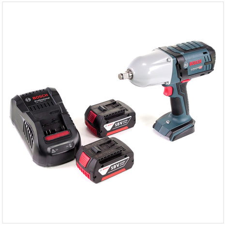 Bosch GDS 18 V-LI HT Akku Drehschlagschrauber 18V 650Nm 1/2" + 2x Akku 3,0Ah + Ladegerät - Toolbrothers