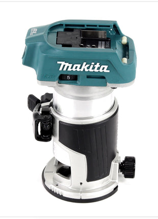 Makita DRT 50 RF1J Akku Multifunktionsfräse 18V Brushless + 1x Akku 3,0Ah + Ladegerät + Makpac - Toolbrothers