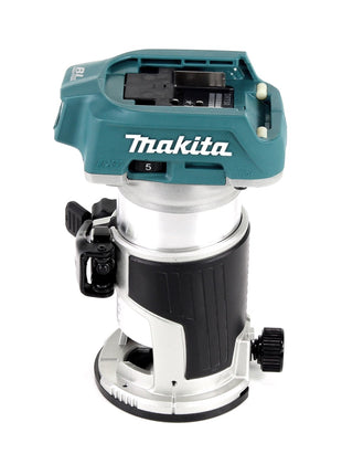 Makita DRT 50 RMJ Akku Multifunktionsfräse 18V Brushless + 2x Akku 4,0Ah + Ladegerät + Makpac - Toolbrothers