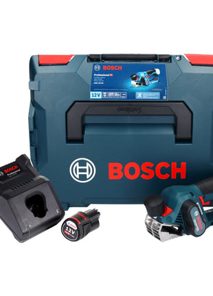 Bosch GHO 12V-20 Professional Akku Hobel 12 V Brushless + 1x Akku 3,0 Ah + Ladegerät + L-Boxx - Toolbrothers