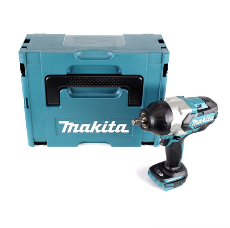 Makita DTW 1002 ZJ Akumulatorowy klucz udarowy 1/2" 18V 1000Nm Brushless Solo + Makpac - bez akumulatora, bez ładowarki