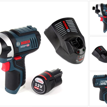 Bosch GDR 12V-105 Akku Drehschlagschrauber 12V 105Nm 1/4" + 1x 3,0 Ah Akku + Ladegerät - Toolbrothers