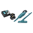 Makita DCL 180 RM Akku Staubsauger 18 V Grün + 2x Akku 4,0 Ah + Ladegerät - Toolbrothers