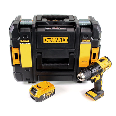 DeWalt DCD 777 Akku Bohrschrauber 18V 65Nm + 1x Akku 5,0Ah im TSTAK II Werkzeugkoffer - ohne Ladegerät - Toolbrothers